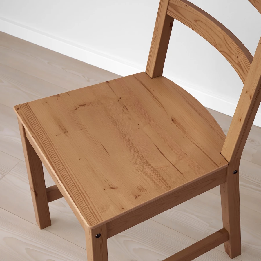 Деревянный стул - NORDVIKEN ИКЕА, 97Х54Х44 см, коричневый, НОРДВИКЕН ИКЕА (изображение №6)