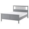 Кровать - IKEA HEMNES, 200х160 см, матрас средней жесткости, серый, ХЕМНЕС ИКЕА