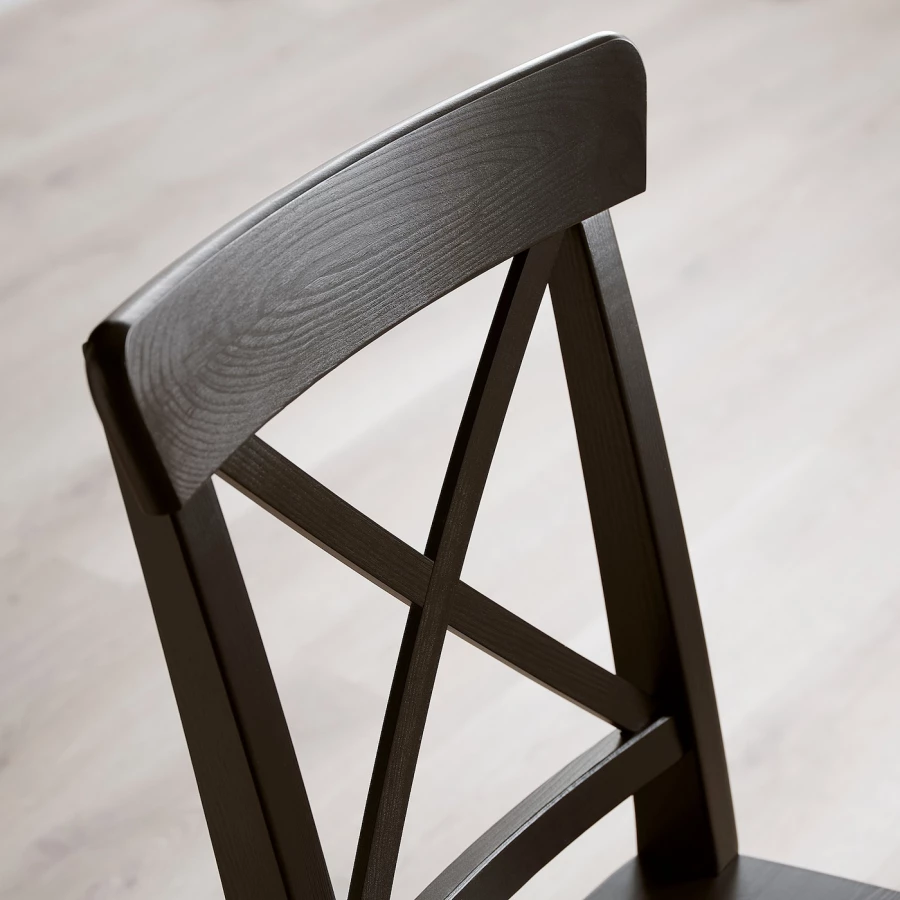 Набор кухонных столов - DANDERYD/INGOLF IKEA/ ДАНДЕРИТ/ИНГОЛЬФ ИКЕА, 134х80х74 см, коричневый (изображение №5)