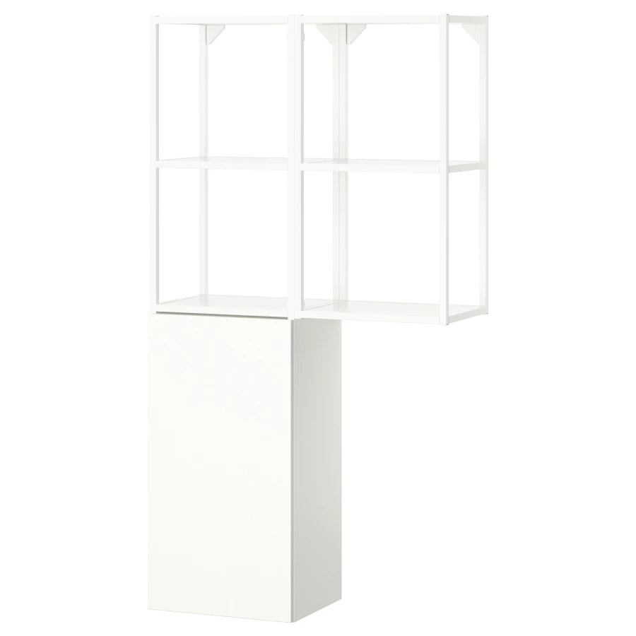 Комбинация для ванной - IKEA ENHET, 80х32х150 см, белый, ЭНХЕТ ИКЕА (изображение №1)