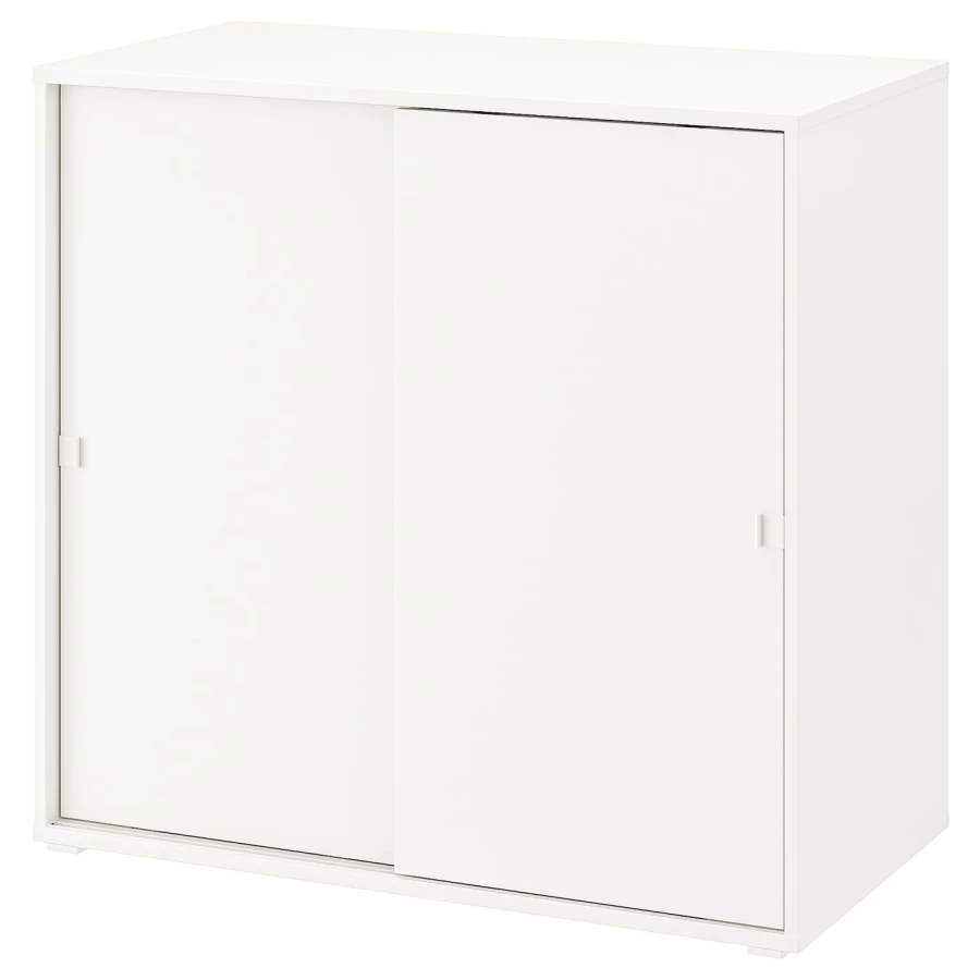 Шкаф  - IKEA VIHALS/ВИХАЛС ИКЕА, 90х47х95 см, белый (изображение №1)