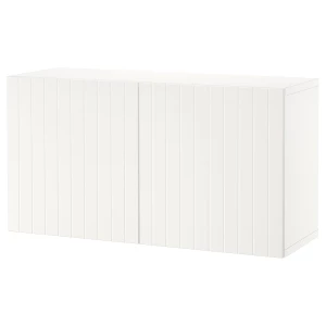 Шкаф - IKEA BESTÅ/BESTA/БЕСТО ИКЕА, 120x42x64 см, белый