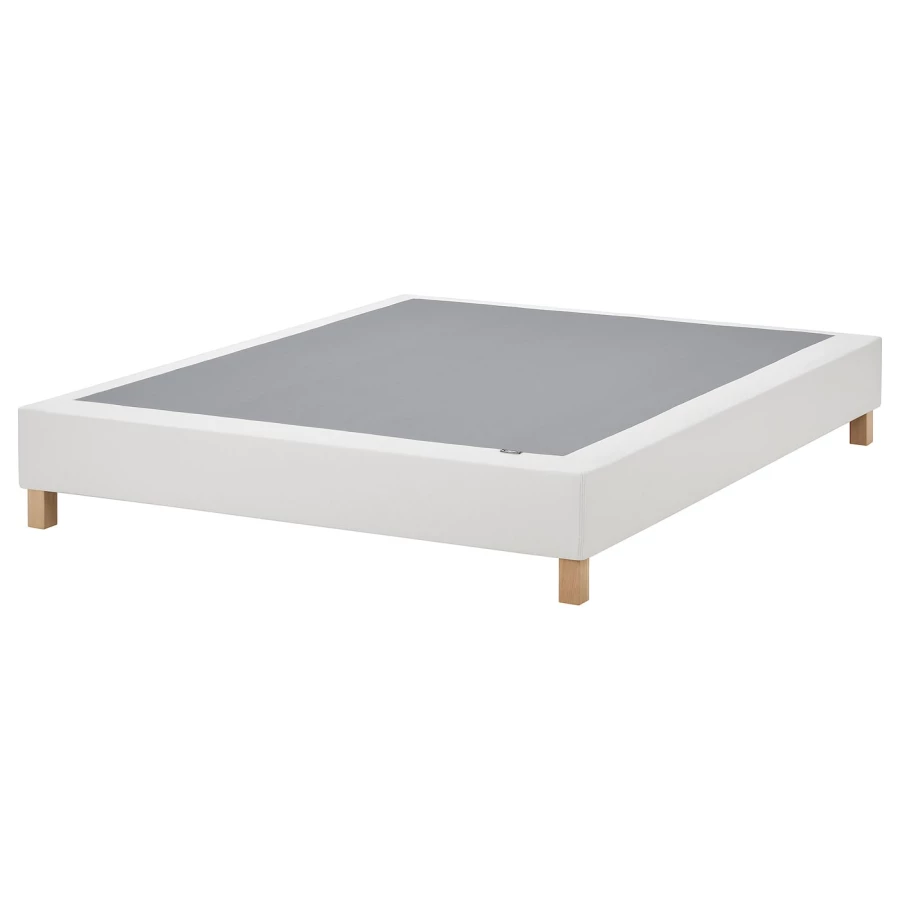 Каркас кровати - LYNGÖR / LYNGОR IKEA/ ЛЮНГЕРЬ ИКЕА, 160х200 см, белый (изображение №1)