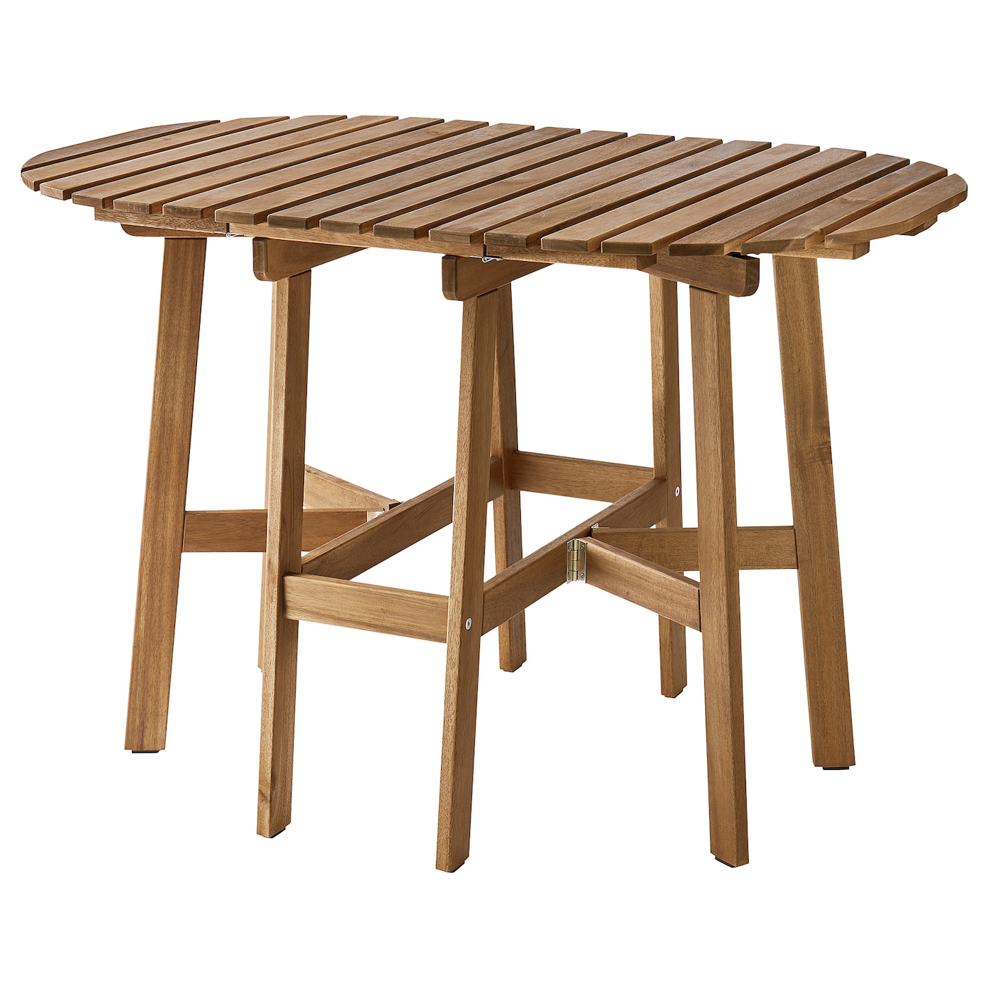 Стол с подставкой - IKEA ASKHOLMEN/АСХОЛЬМЕН ИКЕА, 71х110х70 см, коричневый