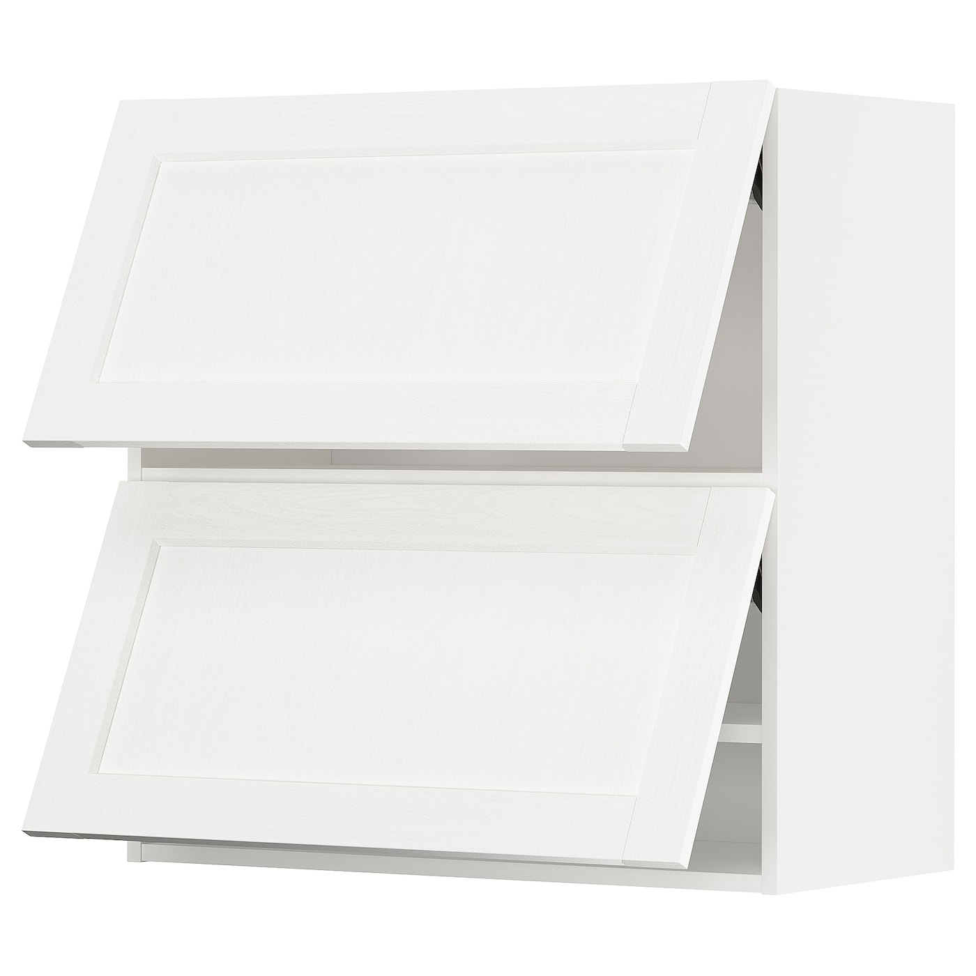 Навесной шкаф 2 дверцы  - METOD  IKEA/  МЕТОД ИКЕА, 80х80 см, белый