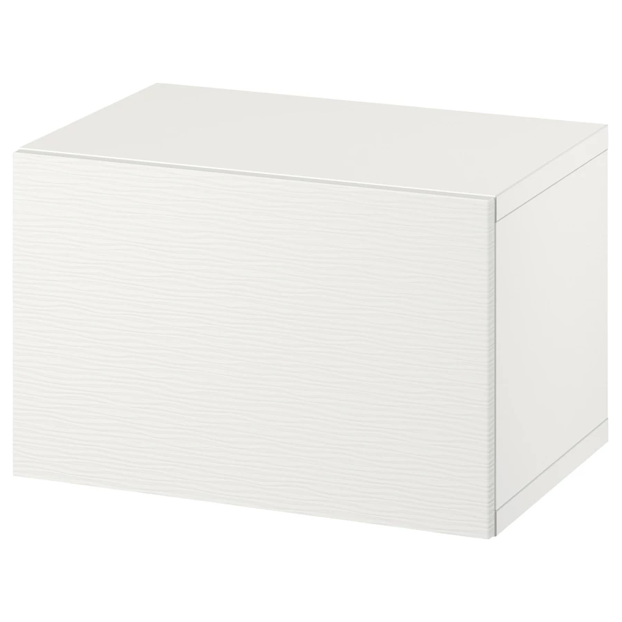 Комбинация навесного шкафа - IKEA BESTÅ/BESTA/БЕСТО ИКЕА, 38х42х60 см, белый (изображение №1)
