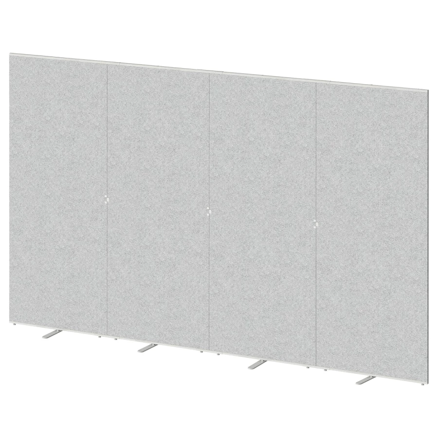 Перегородка - IKEA SIDORNA, 195x2x320см, светло-серый, СИДОРНА ИКЕА (изображение №1)