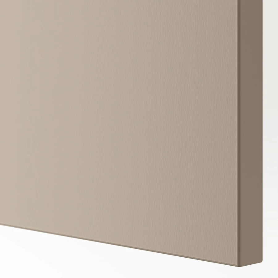 Дверь с петлями - FORSAND IKEA/ФОРСАНД ИКЕА, 195х50 см,  коричневый (изображение №4)