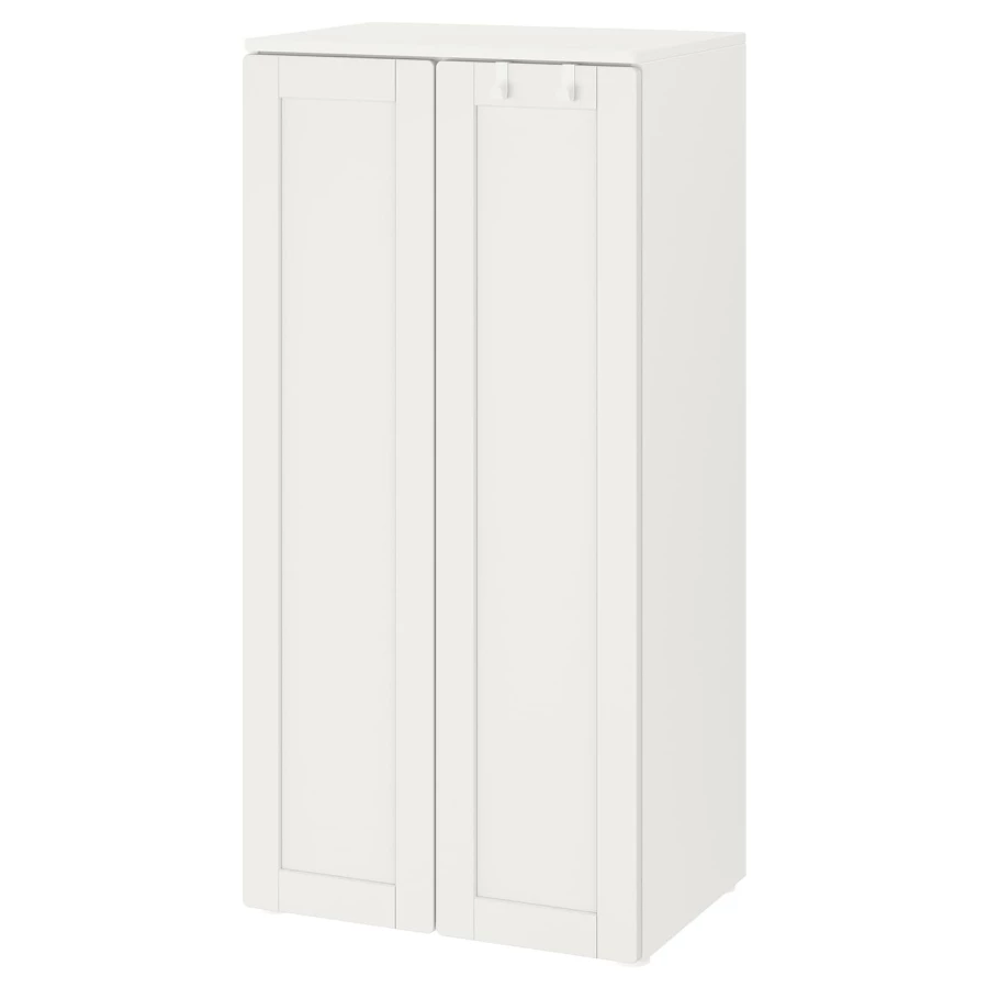 Шкаф - PLATSA/ SMÅSTAD / SMАSTAD  IKEA/ ПЛАТСА/СМОСТАД  ИКЕА, 60x40x123 см, белый (изображение №1)