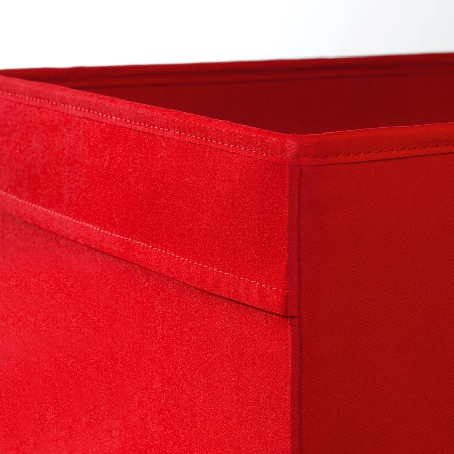 Коробка -  DRÖNA/ DRОNA IKEA/ ДРЕНА ИКЕА, 33х33 см, красный (изображение №2)