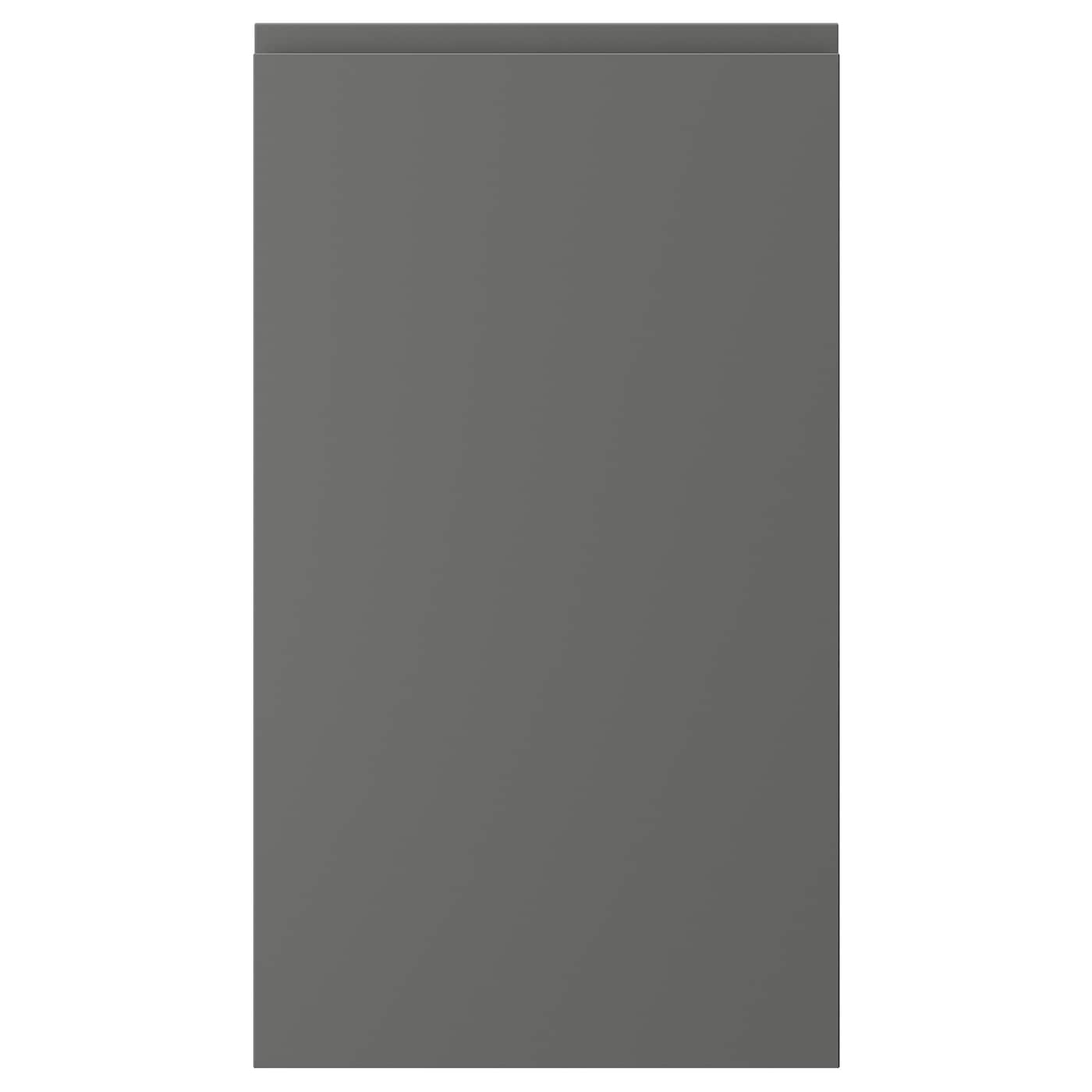 Фасад для посудомоечной машины - IKEA VOXTORP, 80х45 см, темно-серый, ВОКСТОРП ИКЕА