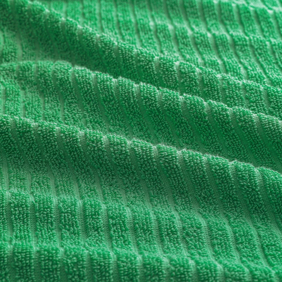 Полотенце- IKEA VÅGSJÖN/VAGSJON, 30х30см ярко-зеленое, ВОГШЁН/ВОГШЕН ИКЕА (изображение №2)
