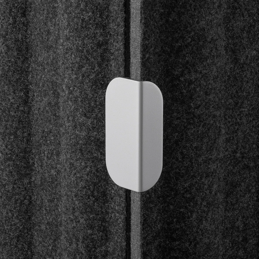 Отдельно стоящая стена - IKEA EILIF, 48x120см, темно-серый, ЭЙЛИФ ИКЕА (изображение №3)
