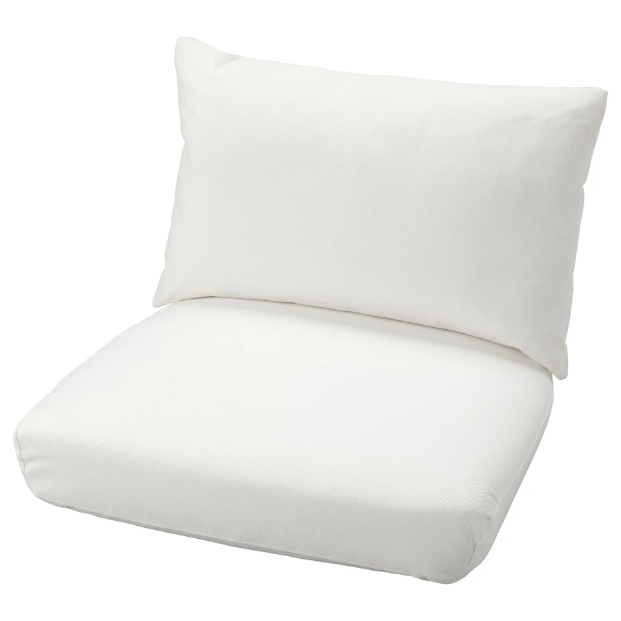 Подушка для кресла - IKEA STOCKHOLM/СТОКГОЛЬМ ИКЕА, 92х65х16 см, белый (изображение №1)
