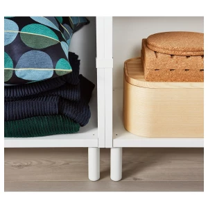 Второе фото. Ножки - IKEA LÄTTHET/LATTHET, 11 см, белый, ЛЭТТХЕТ ИКЕА