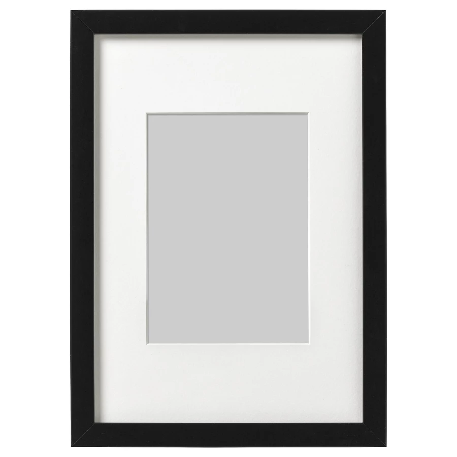 Рамка - IKEA RIBBA, 21х30 см, черный, РИББА ИКЕА (изображение №1)