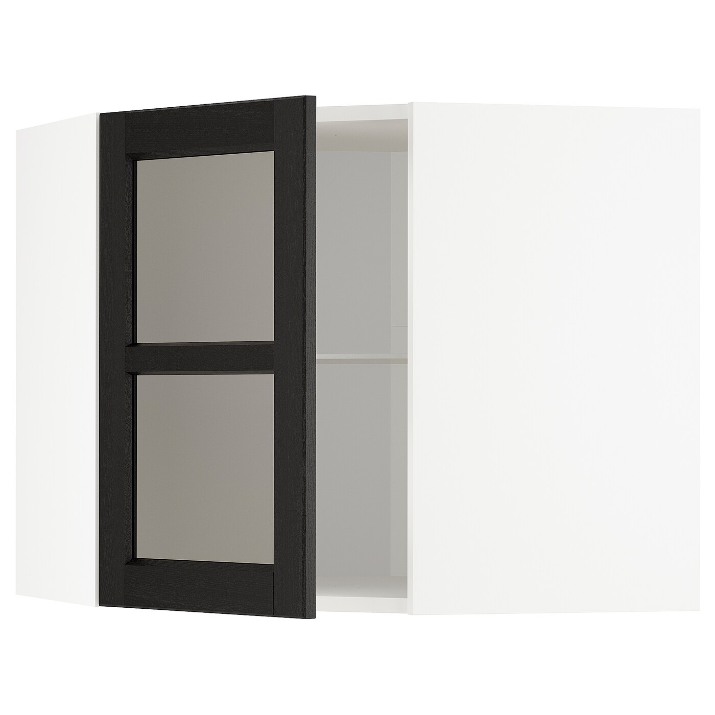 Шкаф   - METOD IKEA/ МЕТОД ИКЕА, 68х60 см, белый/черный