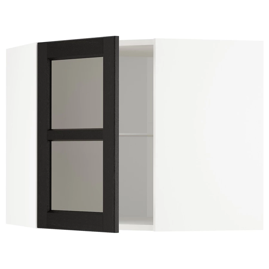 Шкаф   - METOD IKEA/ МЕТОД ИКЕА, 68х60 см, белый/черный (изображение №1)