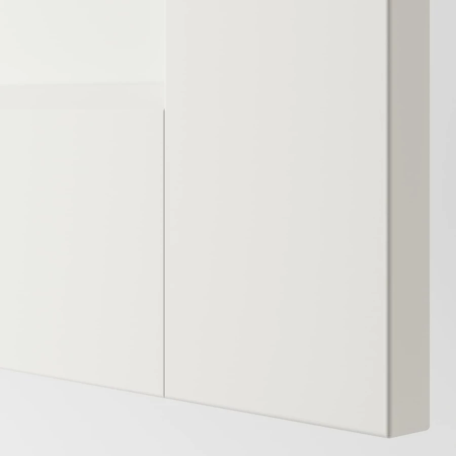 Гардероб - IKEA PAX/GRIMO /ПАКС/ГРИМО ИКЕА, 100x60x201 см, белый (изображение №4)