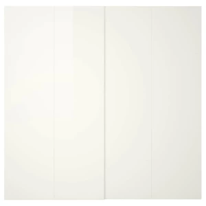 Пара раздвижных дверных рам - IKEA HASVIK /ХАСВИК ИКЕА, 200х236 см, белый