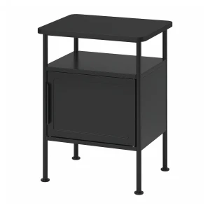 Тумбочка прикроватная - IKEA GRÅFJÄLLET ИКЕА ГРАФЖАЛЛЕТ, 59х45см, черный