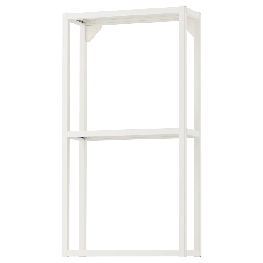 Стеллаж - IKEA ENHET/ЭНХЕТ ИКЕА, 40х15х75 см, белый (изображение №1)