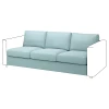 Чехол для 3-местной секции дивана - IKEA VIMLE/ВИМЛЕ ИКЕА , голубой