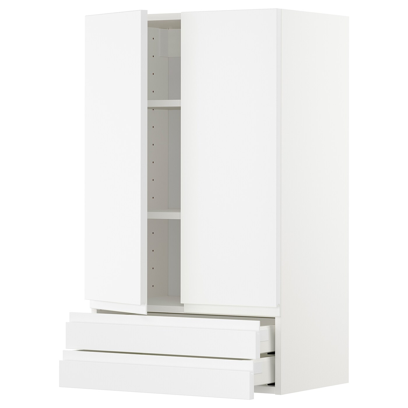 Шкаф  -  METOD / MAXIMERA IKEA/  МЕТОД/МАКСИМЕРА ИКЕА, 100х60 см, белый