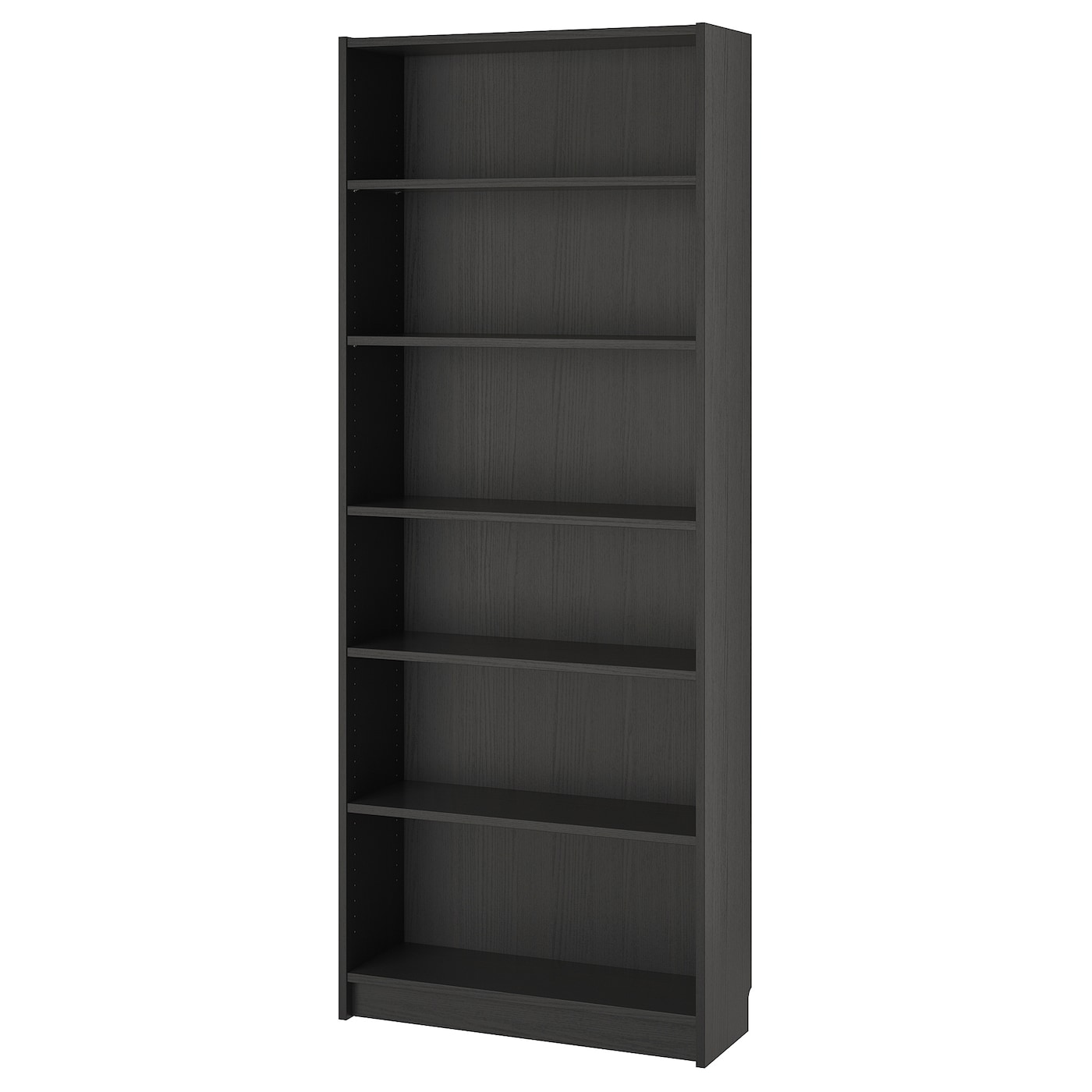 Открытый книжный шкаф - IKEA BESTÅ/BESTA, 28x80x202 см, чёрный, БЕСТО ИКЕА