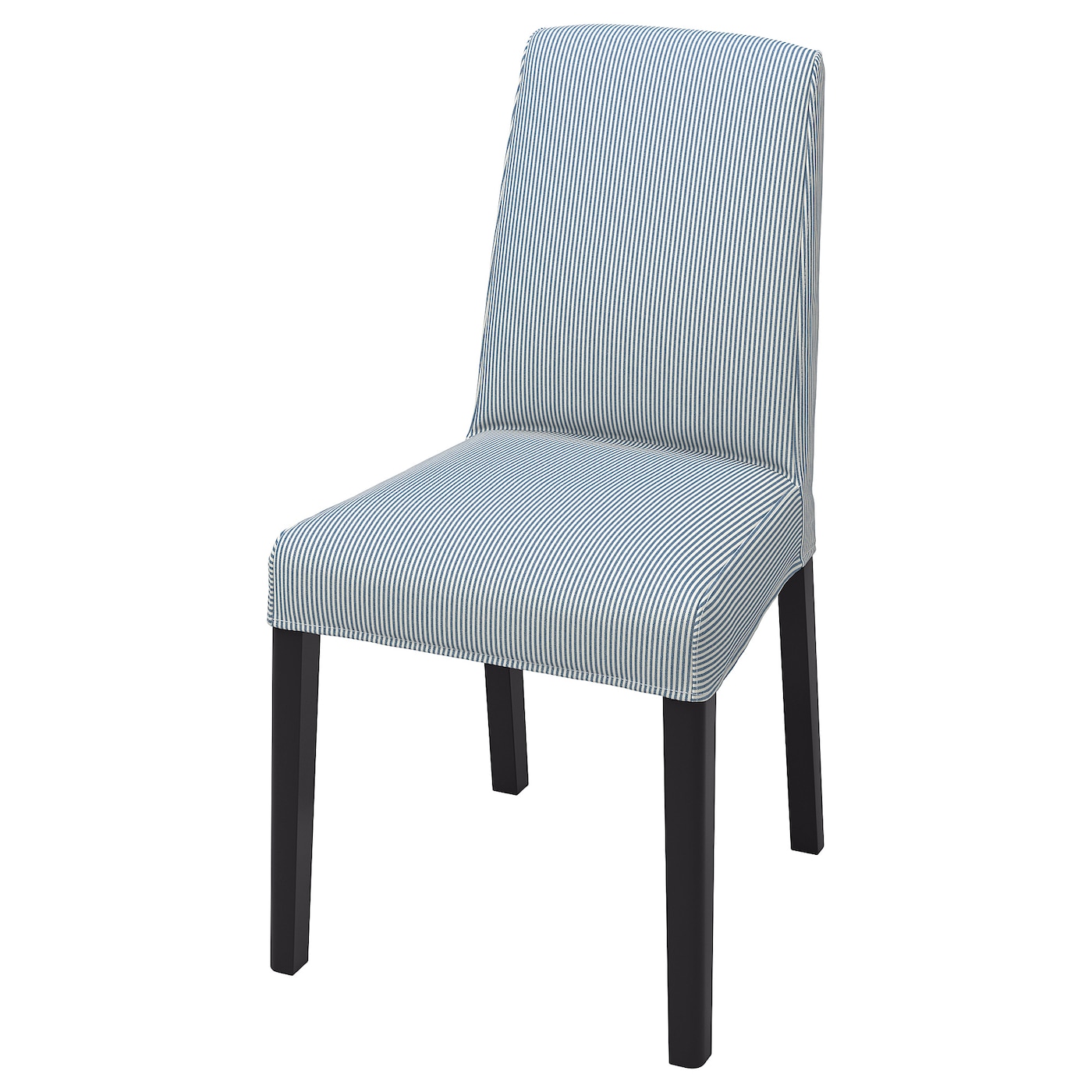 Чехол на стул - BERGMUND IKEA/ БЕРГМУНД ИКЕА,  голубой