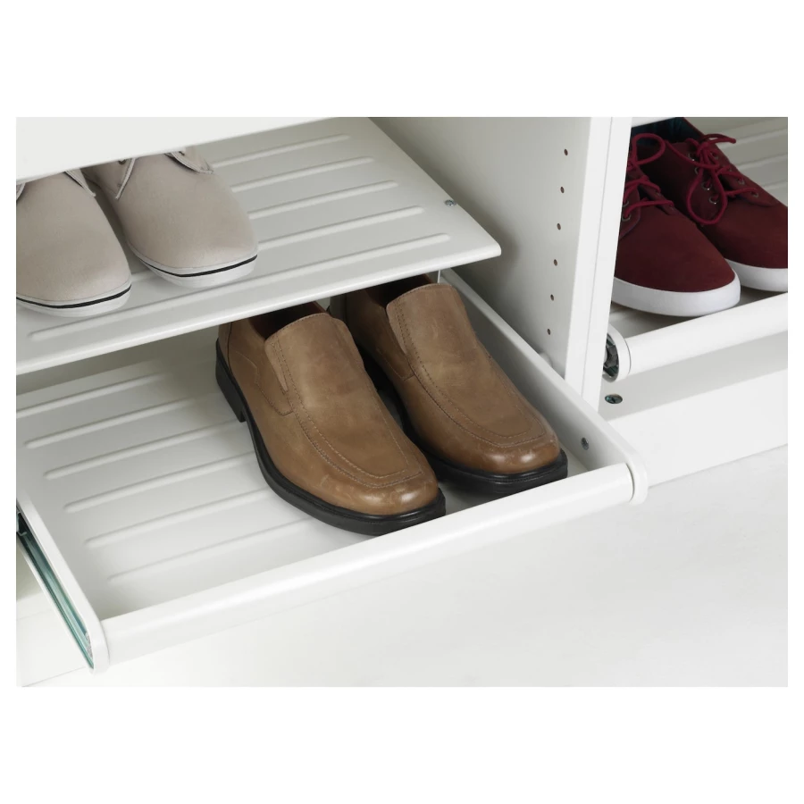 полки для обуви размеры в шкафу