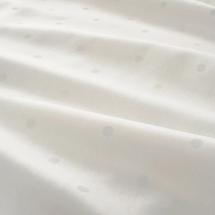 Юбка для кроватки - IKEA LENAST, 41x120x60см, белый, ЛЕНАСТ ИКЕА (изображение №4)