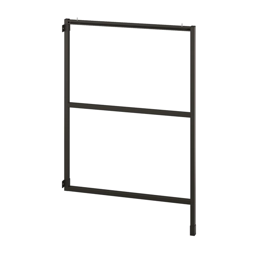 Поддерживающая боковая панель - ENHET IKEA/ ЭНХЕТ ИКЕА, 87,5х1,8 см, черный (изображение №1)