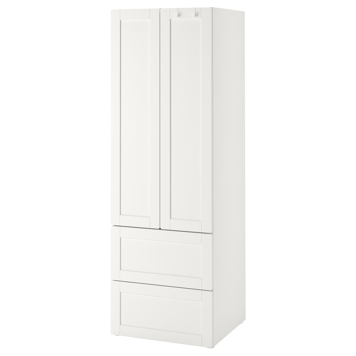 Шкаф - SMÅSTAD / SMАSTAD  IKEA /СМОСТАД  ИКЕА, 60x42x181 см, белый