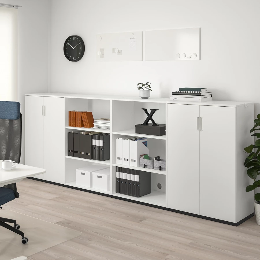 Шкаф для документов - IKEA GALANT/ГАЛАНТ ИКЕА, 120х45х320 см, белый (изображение №2)