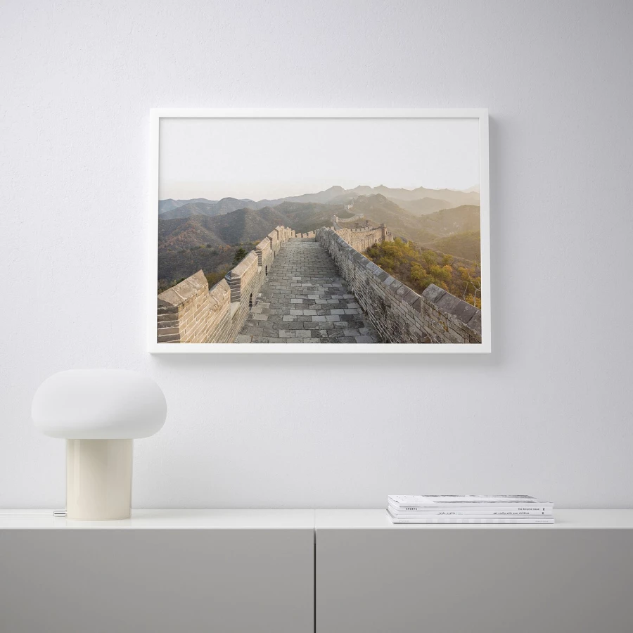 Постер - IKEA BILD, 70х50 см, «Прогулка по стене», БИЛЬД ИКЕА (изображение №2)