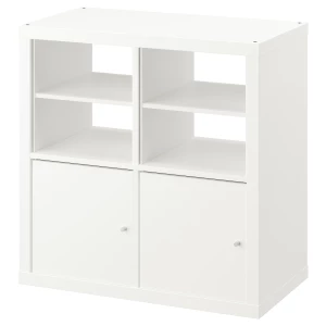 Книжный шкаф - IKEA KALLAX/КАЛЛАКС ИКЕА, 77х39х77 см, белый