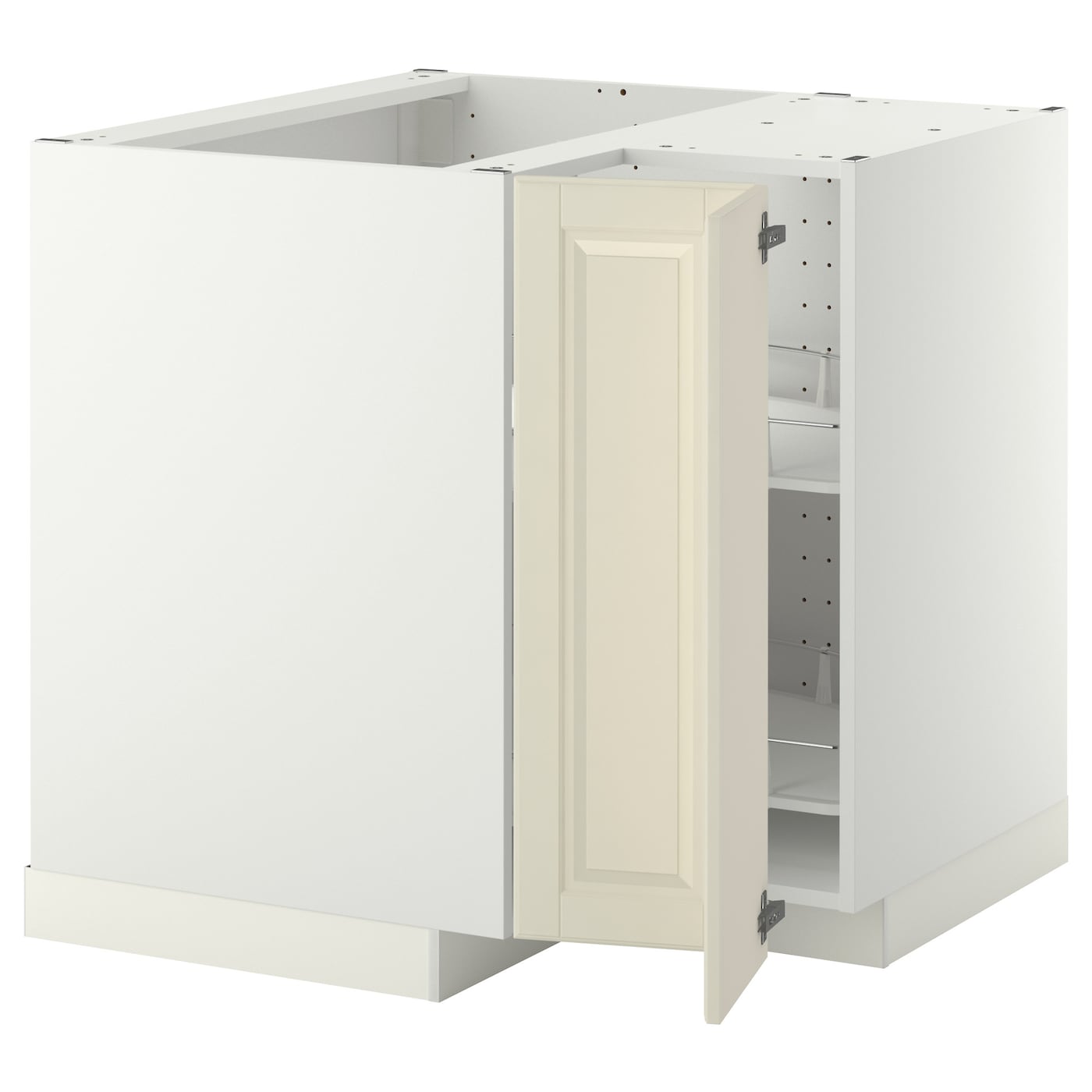 Напольный шкаф - METOD IKEA/ МЕТОД ИКЕА,  88х88 см, белый/светло-бежевый