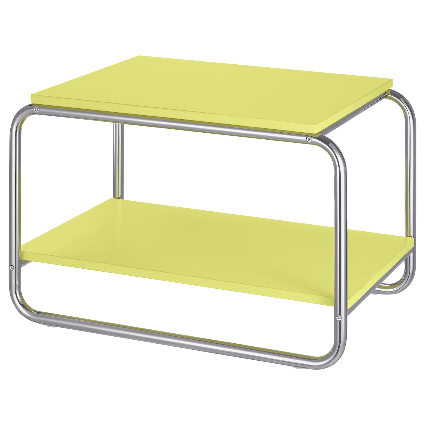 Журнальный стол - BAGGBODA  IKEA/ БАГГЕБО ИКЕА, 71х50х47 см, желтый