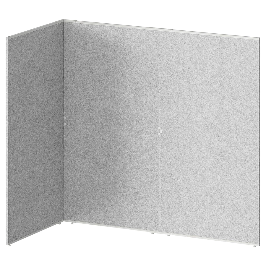 Перегородка - IKEA SIDORNA, 150x160x324см, светло-серый, СИДОРНА ИКЕА (изображение №3)