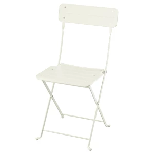 Стул складной - IKEA SUNDSÖ, 43х46х84 см, белый, СУНДСО ИКЕА