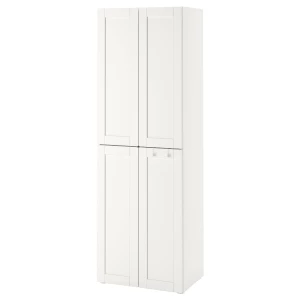 Шкаф детский - IKEA PLATSA/SMÅSTAD/SMASTAD, 60x40x180 см, белый, ИКЕА