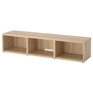 Каркас тумбы под телевизор - IKEA BESTÅ/BESTA/БЕСТА/БЕСТО ИКЕА, 180x40x38 см, коричневый