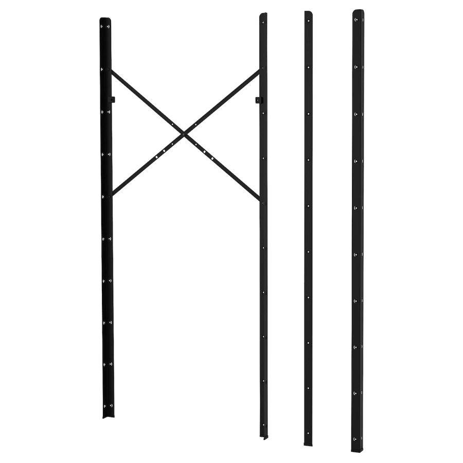 Столбик - IKEA BROR, 110x4см, черный, БРУР ИКЕА (изображение №1)