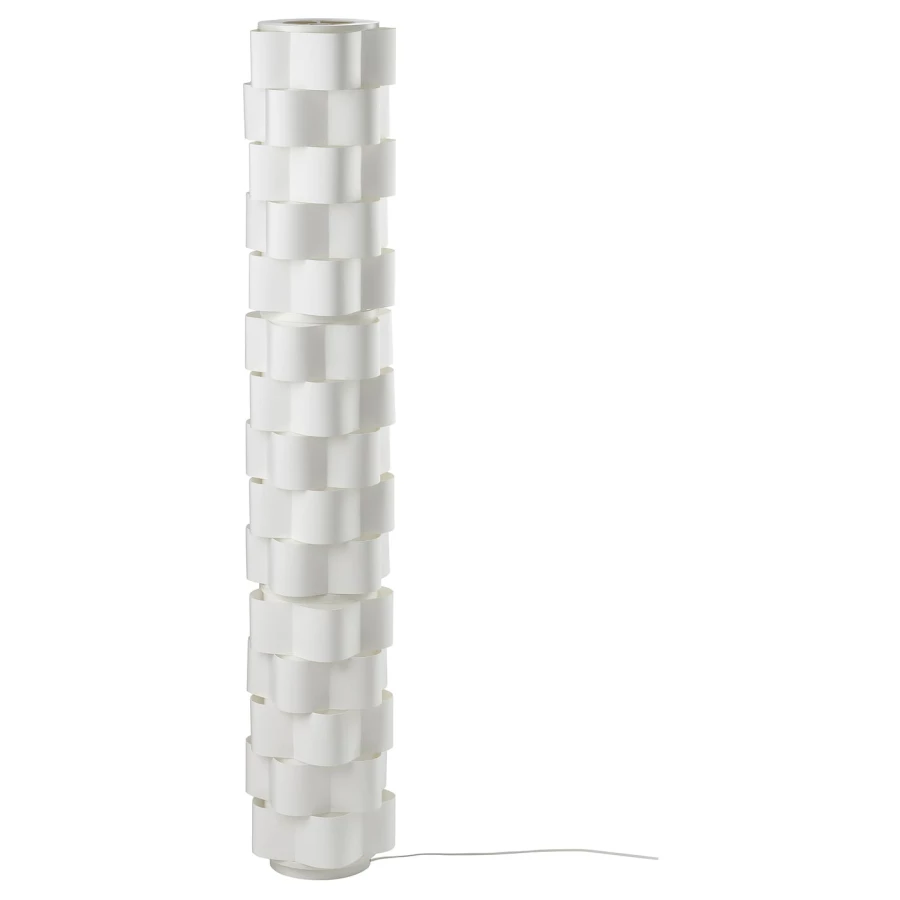 Торшер - LAGTRYCK  IKEA/ ЛАГТРУКК ИКЕА, 138 см,  белый (изображение №1)