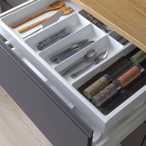 Второе фото. Органайзер для ящиков - UPPDATERA IKEA/ УППДАТЕРА ИКЕА, 72х50 см, белый