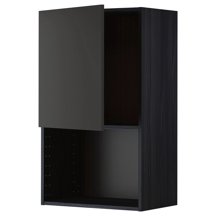 METOD Навесной шкаф - METOD IKEA/ МЕТОД ИКЕА, 100х60 см, черный (изображение №1)