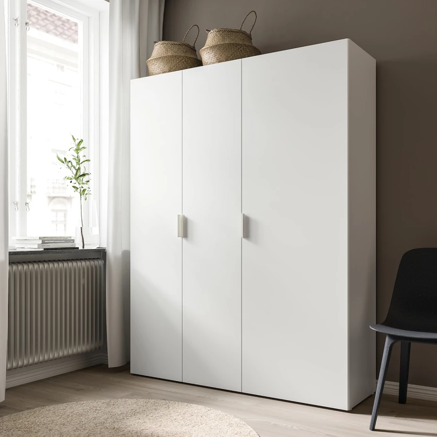 Дверца шкафа - FONNES IKEA/ФОННЕС ИКЕА, 180х60 см, белый (изображение №2)