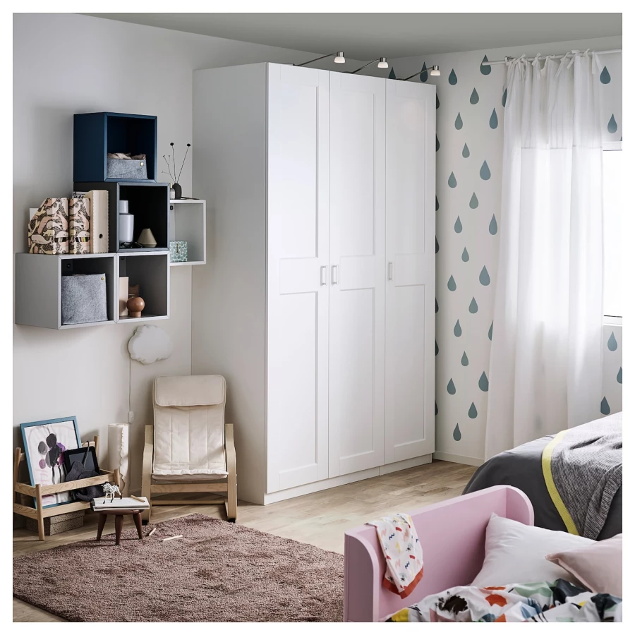 Дверца шкафа - GRIMO  IKEA/ ГРИМО ИКЕА, 50х229 см, белый (изображение №2)