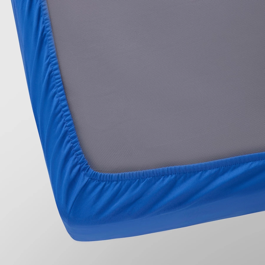 Комплект постельного белья - BERGFINK IKEA/  БЕРГФИНК ИКЕА,  белый/синий (изображение №8)